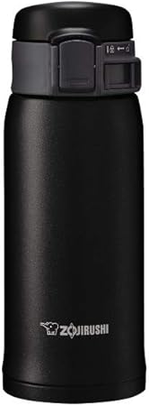 象印マホービン(ZOJIRUSHI) 吸い筒 ステンレス鋼 マグカップ 瓶 直飲み 軽さ 保冷 保温 ワンタッチ 明けっ広げ 手合い 360ml 引っ敷き 黒いこと SM-SE36-BZ