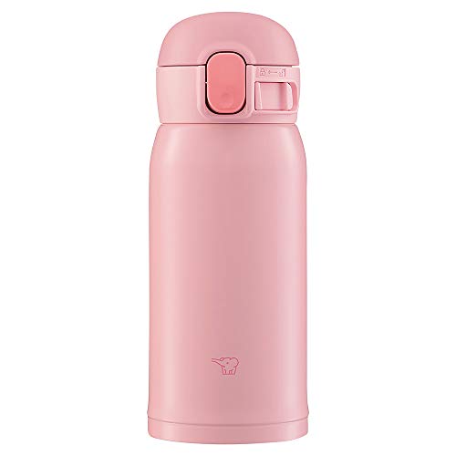 象印マホービン(ZOJIRUSHI) 象印水筒 ワンタッチ ステンレスマグ シームレス 0.36L ピーチピンク SM-WA36-PA
