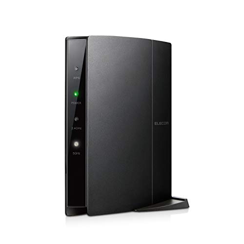 エレコム WiFi 無線LAN ルーター 親機 11ac/n/a/g/b 867+300Mbps 有線Giga 接続推奨15台 デュアルコアCPU ビームフォーミングZ WRC-1167GHBK2-S