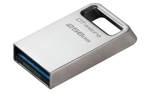 キングストンテクノロジー Kingston USBメモリ 256GB USB3.0/3.1/3.2gen1 DataTraveler Micro DTMC3G2/256GB