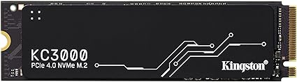 キングストンテクノロジー Kingston SSD KC3000 4096GB 4TB PCIe Gen 4.0 x4 最大7,000MB/秒 PS5 動作確認済 極薄グラフェンヒートシンク M.2 2280 NVMe SKC3000D/4096G 正
