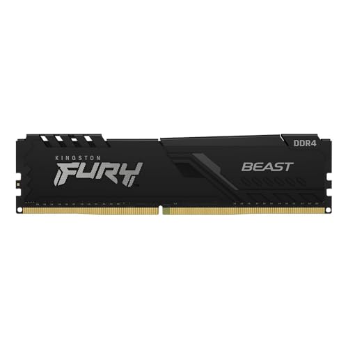 キングストン Kingston FURY デスクトップPC用メモリ DDR4 3600MT/秒 8GB 4枚 Kingston FURY Beast ビースト CL17 KF436C17BBK4/32 製品寿命期間保証|TalesStore 店