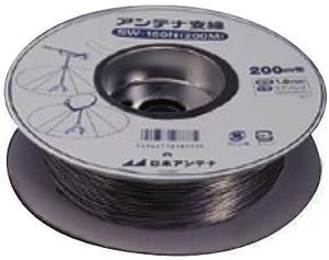 日本アンテナ ステンレスワイヤー φ1.4mm 200mボビン巻 SW-140N(200M)ステン