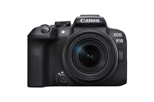 Canon ミラーレス一眼カメラ EOS R10 レンズキット(RF-S18-150)ブラック/APS-C/EOSR10-18150ISSTMLK