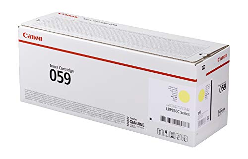 Canon トナーカートリッジ059 黄色 CRG-059YEL