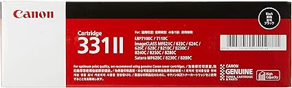 Canon トナーカットリッジ CRG-331II(ブラック)｜TalesStore 店