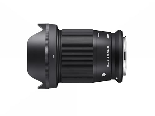 シグマ(Sigma) 水晶体 16粍 F1.4 DC DN Canon キヤノン RFマウント 単興味の中心 広角 APS-C 銀鏡受け答え用 Contemporary