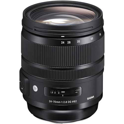 シグマ(Sigma) 水晶体 24-70粍 F2.8 DG os HSM Canon キヤノン EFマウント 望遠レンズ 判定基準 フルサイズ 一眼一眼レフ用 Art