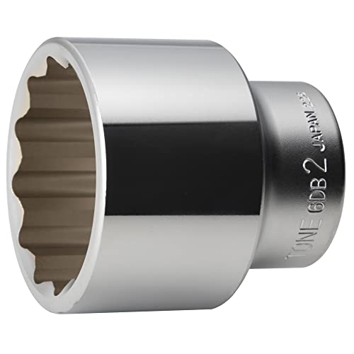 トネ(TONE) ソケット(12角) 6DB-64 差込角19.0mm(3/4 ) 二面幅2inch インチ