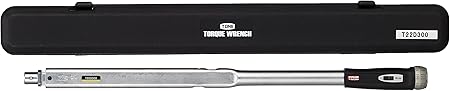トネ(TONE) プレ仕掛ける形トルクレンチ(単刀直入仕掛ける 差替式) T22D300 φ22粍 黒いこと 300N m