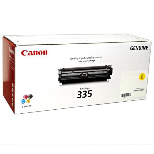 CANON 国内純然たるトナーカートリッジ335 黄色 CRG-335YEL(T)