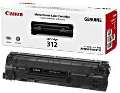 完全無欠品  加農砲 Canon  トナーカートリッジ 型番：薬莢312 印字枚数：1500枚 ユニット：1個 dS-1098029