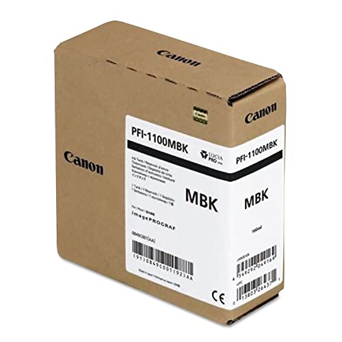 canon キヤノン 大判プリンタ インクタンク PFI-1100 MBK マットブラック 160ml｜TalesStore 店