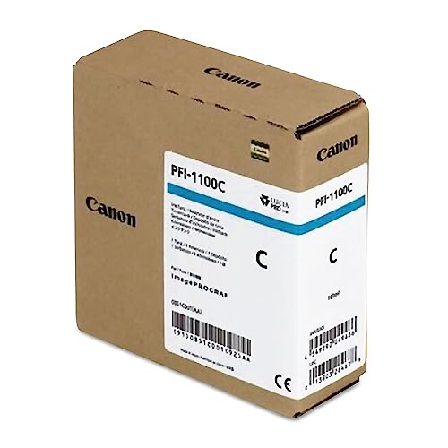 canon キヤノン 大判プリンタ インクタンク PFI-1100 C シアン 160ml
