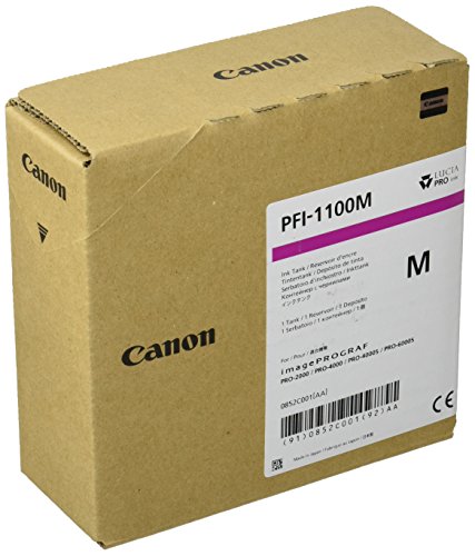 canon キヤノン 大判プリンタ インクタンク PFI-1100 M マゼンダ 160ml