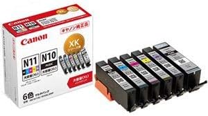 キヤノン インキ貯蔵タンクXKI-N11XL+N10XL/6MP 6色マルチ容器に並べる 大電気容量 2172C002 1箱(6個:各色1個) PCサプライ・消耗品-プリンター・FAX用インク