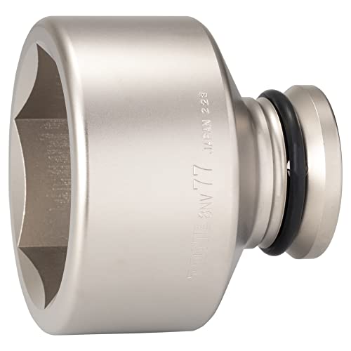 トネ(TONE) インパクト用ソケット 8NV-77 差込角25.4mm(1 ) 二面幅77mm