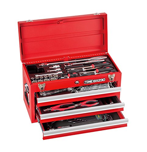 トネ(TONE) ツールセット TSA450 差込角12.7mm(1/2 ) レッド 内容58点