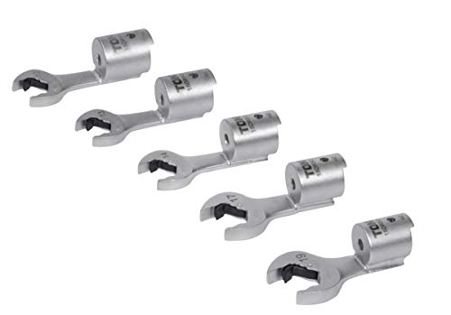 トネ(TONE) 差替式トルクレンチ用クイックスパナヘッドセット 15DRSQ50 φ15粍 認知的内容5点