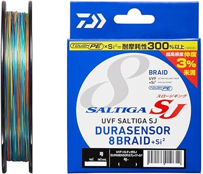 ダイワ(DAIWA) PEライン UVFソルティガSJデュラセンサー 8+Si2 2号 1200m 5カラー(カラーマーキング付)