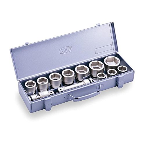 トネ(TONE) 差しひびき用ソケット仕掛ける(メタルトレーケース遣りかた) NV6102 差込角19.0粍(3/4 ) しろがね色 認知的内容12点