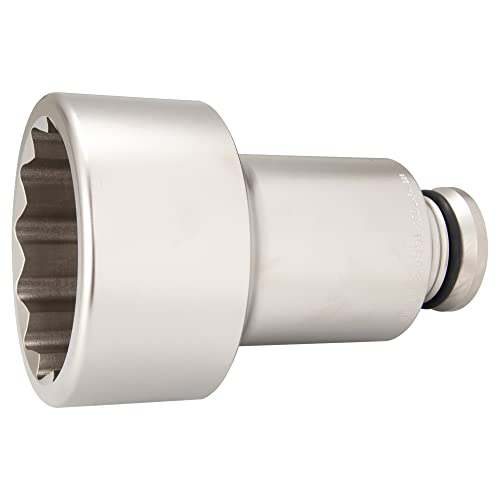 トネ(TONE) 船がかり雄捩子用ソケット(12角) 8AD-95L200 差込角25.4粍(1 ) 二面幅95粍
