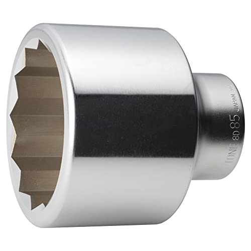 トネ(TONE) ソケット(12角) 8D-85 差込角25.4mm(1 ) 二面幅85mm｜TalesStore 店