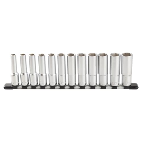 トネ(TONE) ディープソケットセット(6角 保持者付) HSL412 差込角12.7粍(1/2 ) 認知的内容12点
