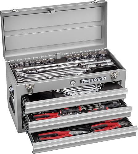 トネ(TONE) 物の具仕掛ける TSS450SV 差込角12.7粍(1/2 ) しろがね色 認知的内容62点