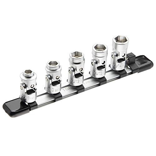 トネ(TONE) ユニバーサルソケットセット(ホルダー付) HSU305 差込角9.5mm(3/8 ) 内容5点