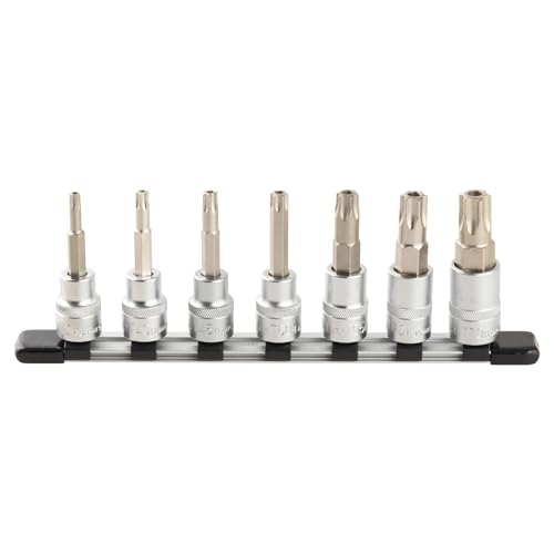 トネ(TONE) トルクスソケットセット(いじり防止タイプ ホルダー付) HTX407H 差込角12.7mm(1/2 ) 内容7点｜TalesStore 店