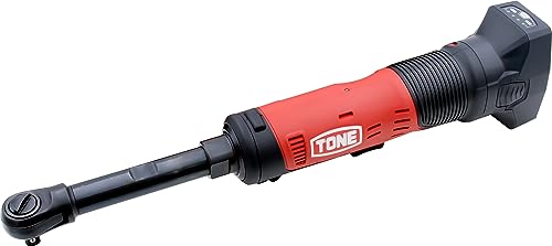 トネ(TONE) コードレスロングラチェットレンチ CR3120L 差込角9.5粍(3/8 ) 赤いこと