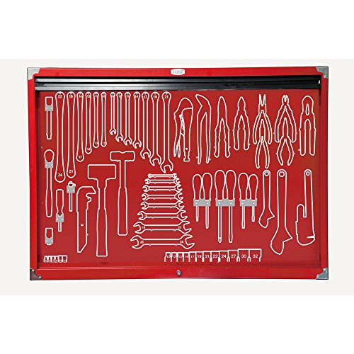 トネ(TONE) シャッター付サービスボード C635B レッド