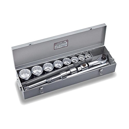 トネ(TONE) ソケットレンチセット 240M 差込角25.4mm(1 ) シルバー 内容13点