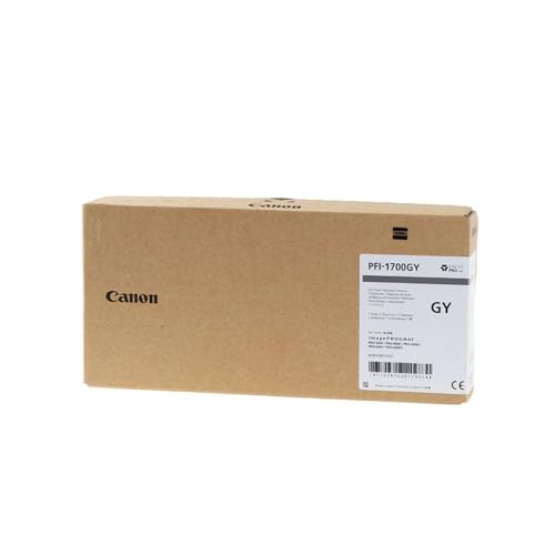 canon キヤノン 大判印刷者 インキ貯蔵タンク PFI-1700 GY 薄墨色 700ml