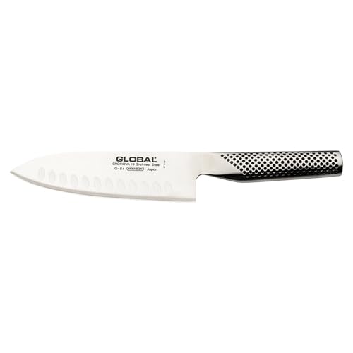 G-84 GLOBAL グローバル 包丁 三徳 溝入り 16cm オールステンレス 日本製