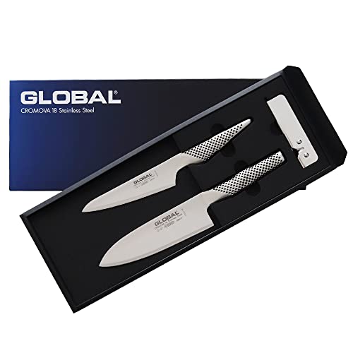 GST-B57 GLOBAL (グローバル) 三徳 16cm 3点セット オールステンレス 包丁 日本製 20,522円