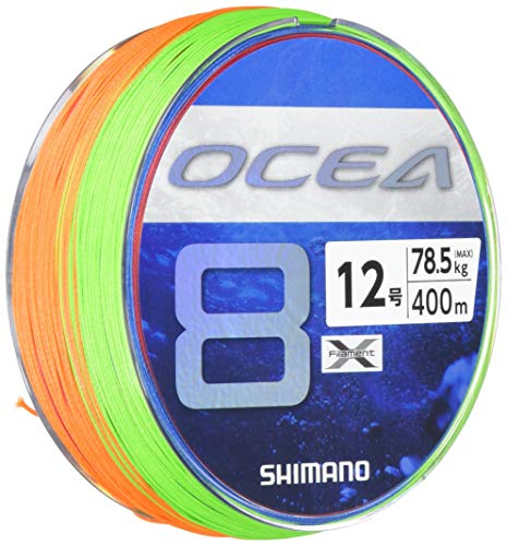 シマノ(SHIMANO) 伝達ルート オシア8 400m 12.0号 5色つや LD-A81S 釣り糸 伝達ルート 2号