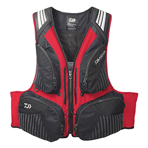 ダイワ(DAIWA) フローティングベスト ＤＦ ３６２３ レッド ＸＬ