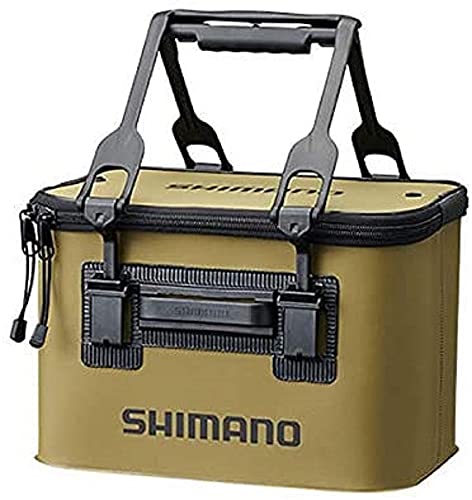 シマノ(SHIMANO) 釣り用バケツ バッカン バッカンEV BK-016Q 40cm カーキ
