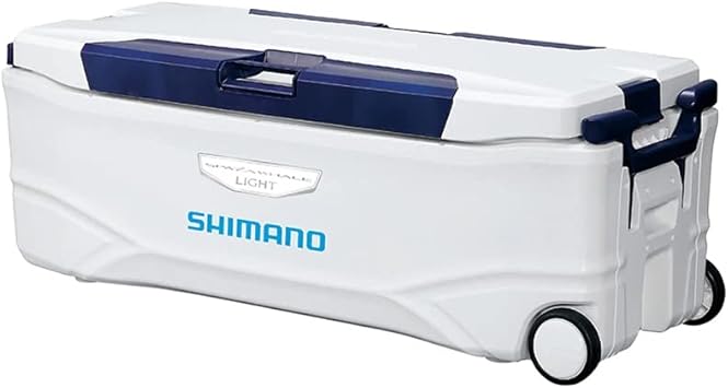 シマノ(SHIMANO) クーラーボックス 釣り用 大型 65L スペーザ ホエール ライト 650 NS-465T ピュアホワイト
