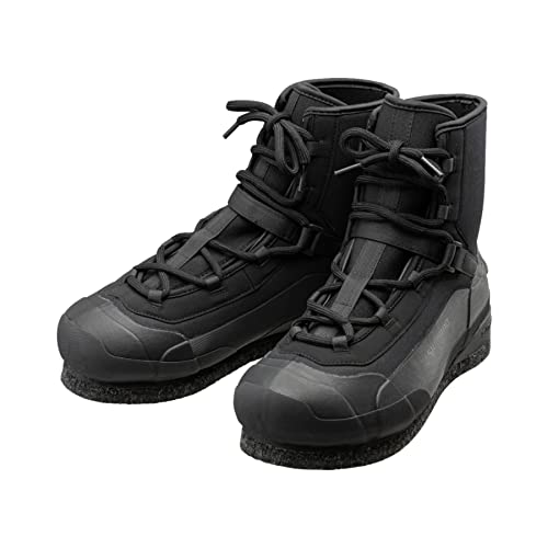 シマノ(SHIMANO) ロックショア ウェットブーツ カットラバーピンフェルト FS-010V ブラック 25.0|TalesStore 店