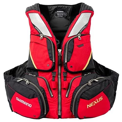 シマノ(SHIMANO) ネクサス フローティングベスト VF-120W レッド 2XL