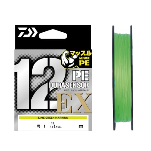 ダイワ(DAIWA) PE伝達ルート UVF PEデュラセンサーX12EX+Si3 150m 0.5号(9.9重量ポンド) 菩提樹緑であること 目じるし