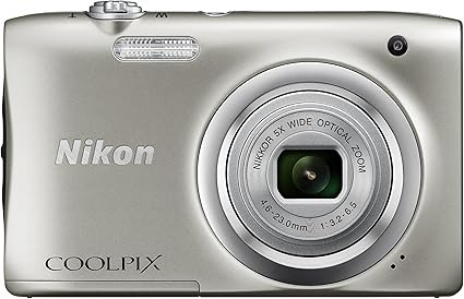 Nikon デジタル写真機 COOLPIX A100 光学5倍 2005万絵素 しろがね色 A100SL