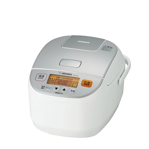 象印 炊飯器 5.5合 極め炊き マイコンタイプ 高火力 黒厚釜 保温24時間 ホワイト NL-DS10-WA