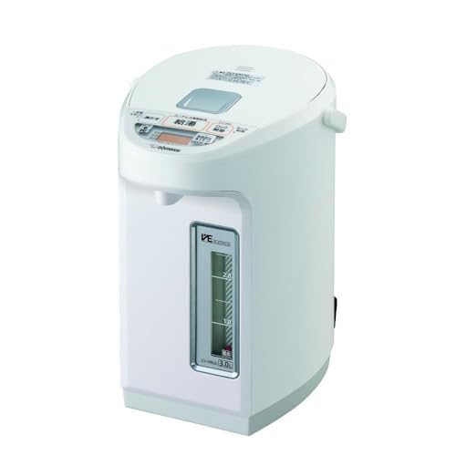 象印 電気ポット マイコン沸とうVE電気まほうびん 3.0リットル ホワイト 優湯生(ゆうとうせい) CV-WB30-WA