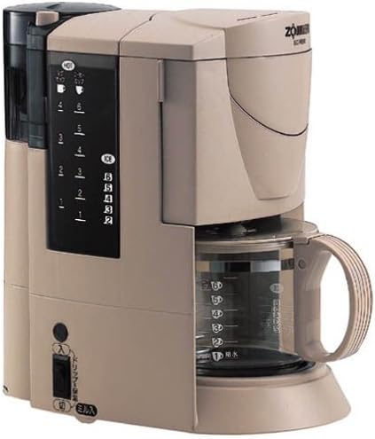 ZOJIRUSHI 珈琲通 コーヒーメーカー (ミルつき) ハーブカカオ EC-VE60-TK