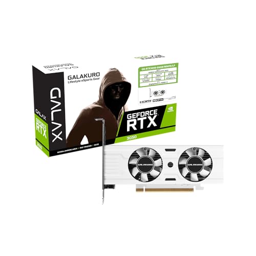 玄人志向 NVIDIA RTX3050 搭載 グラフィックボード GDDR6 6GB 搭載モデル  国内正規品  GK-RTX3050-E6GB/WHITE/LP