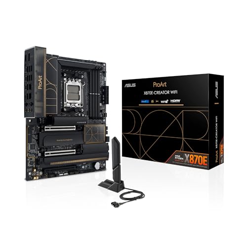 ASUS ProArt X870E-Creator WIFI AMD Ryzen 9000 続きもの AM5 相応う X870E 心付け書き割り積み上げる ATX 母ちゃんゲーム盤/国内定め事代わりになる店品